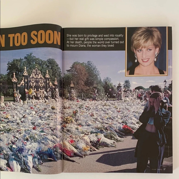 Vintage Princess Diana People Weekly Magazine - September 1987 Collectible - Picture 3 of 4